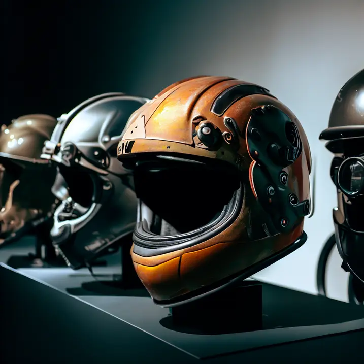 De Evolutie van Motorhelmen: Veiligheid en Stijl door de Jaren Heen