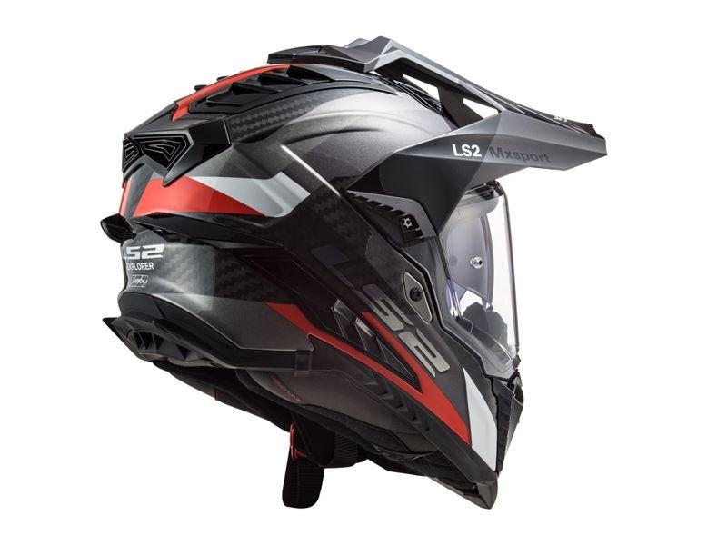 LS2 Explorer Carbon Off-Road Helmet Frontier - Without Goggle