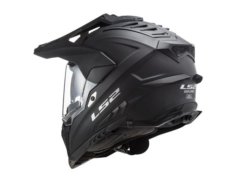 LS2 Explorer Off-Road Helmet Solid - Without Goggle