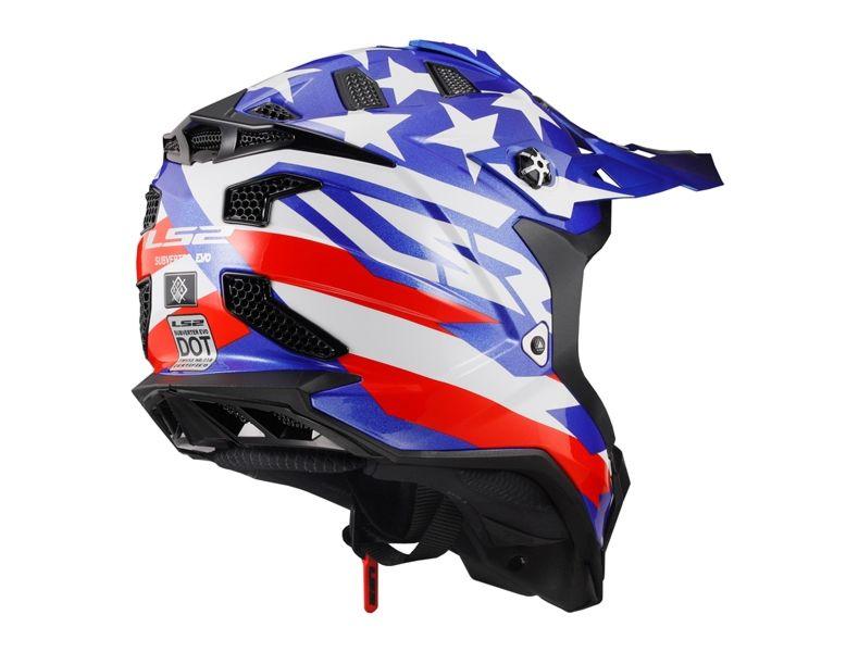 LS2 Subverter Evo Off-Road Helmet United - Without Goggle