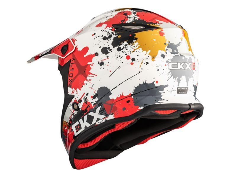 CKX TX019Y Off-Road Helmet Blast - Without Goggle