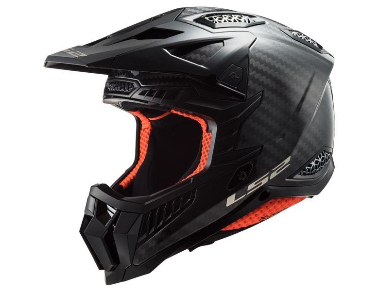 LS2 X-Force Carbon Off-Road Helmet Solid - Without Goggle