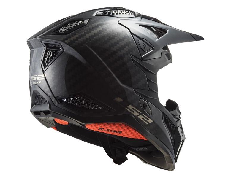 LS2 X-Force Carbon Off-Road Helmet Solid - Without Goggle