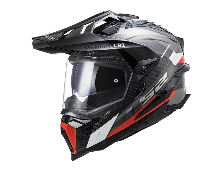 LS2 Explorer Carbon Off-Road Helmet Frontier - Without Goggle